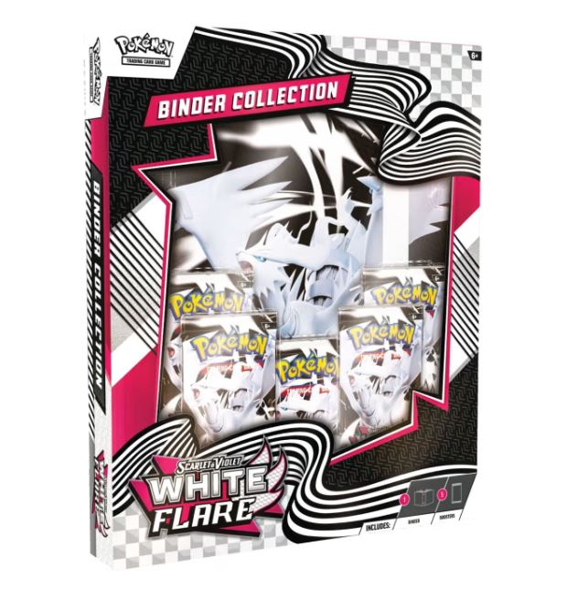 White Flare Binder Collection