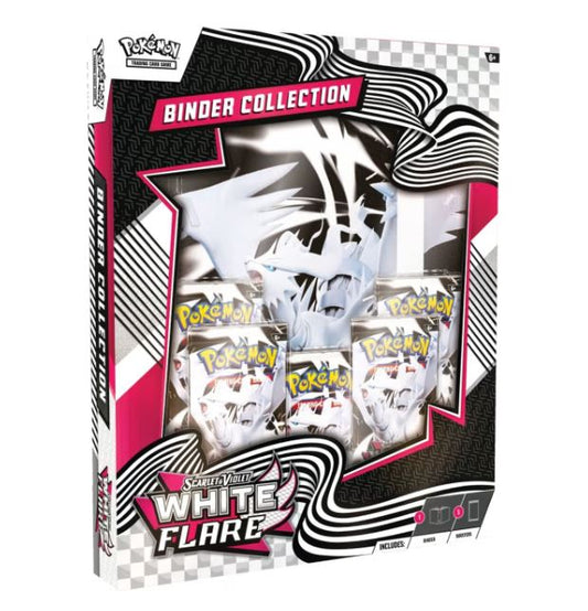 White Flare Binder Collection