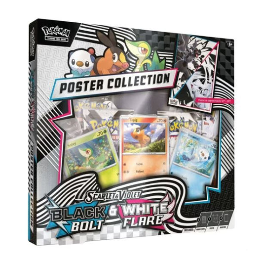 Black Bolt White Flare Poster Collection