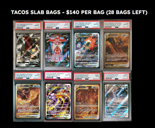 Taco's Slab Bags